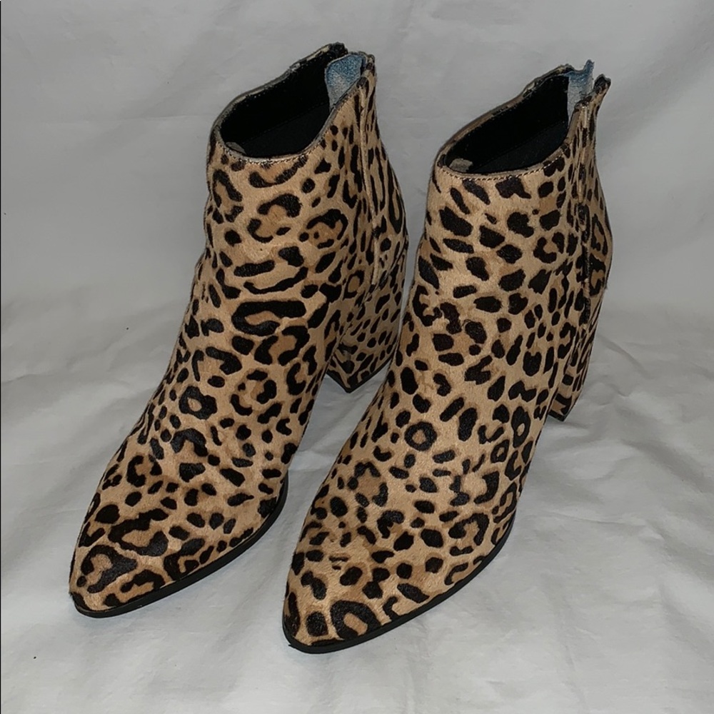 Steve Madden Leopard Booties